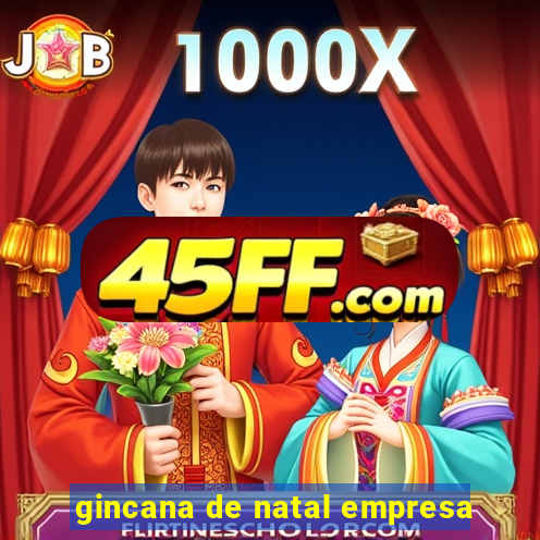 gincana de natal empresa